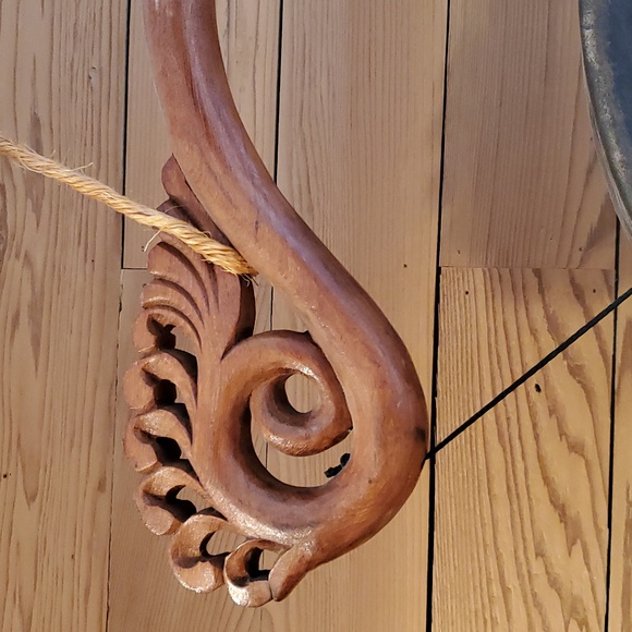 Antique Thai Hand-Hammered Bronze Gong - Picture 8 of 10